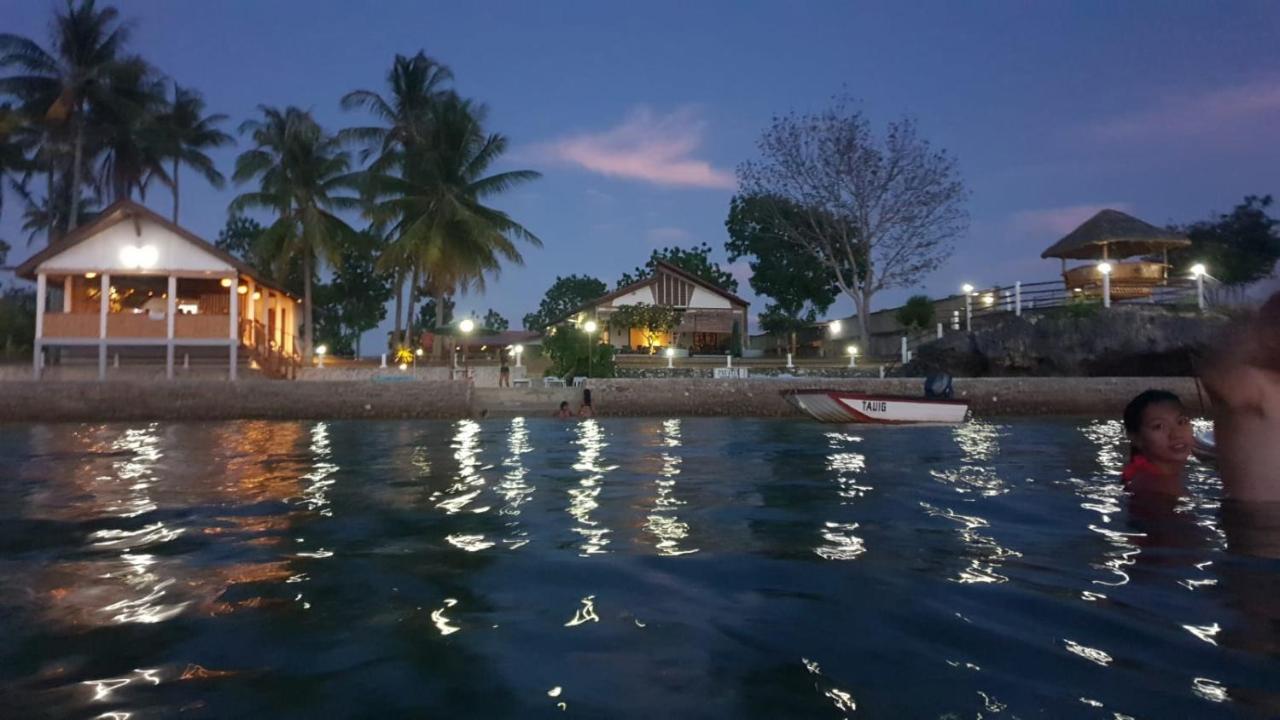 Tauig Beach Resort Moalboal Bagian luar foto