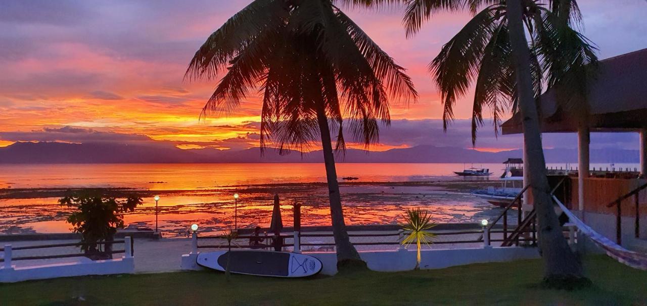 Tauig Beach Resort Moalboal Bagian luar foto